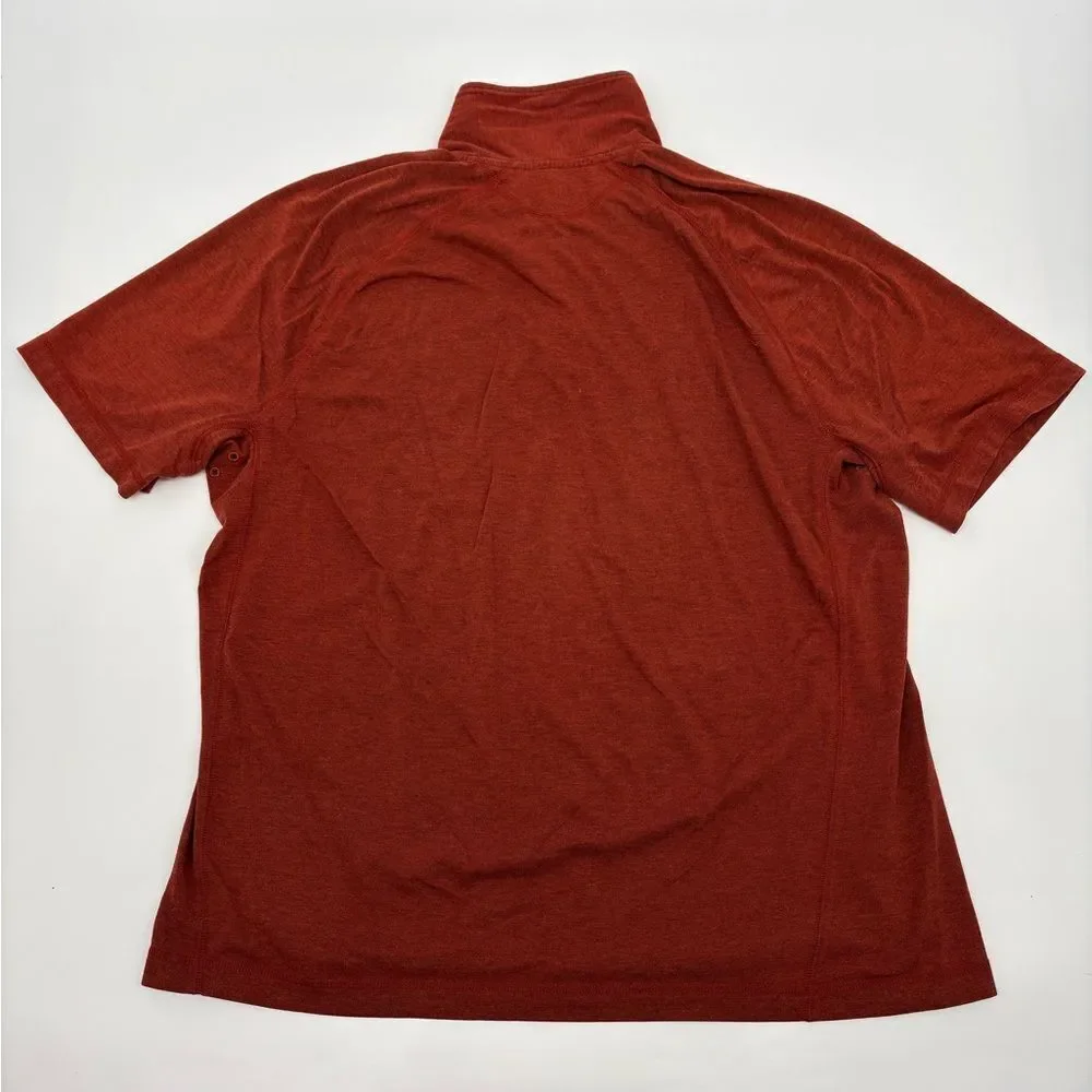 REI | Men's engineered Rust Polo Shirt